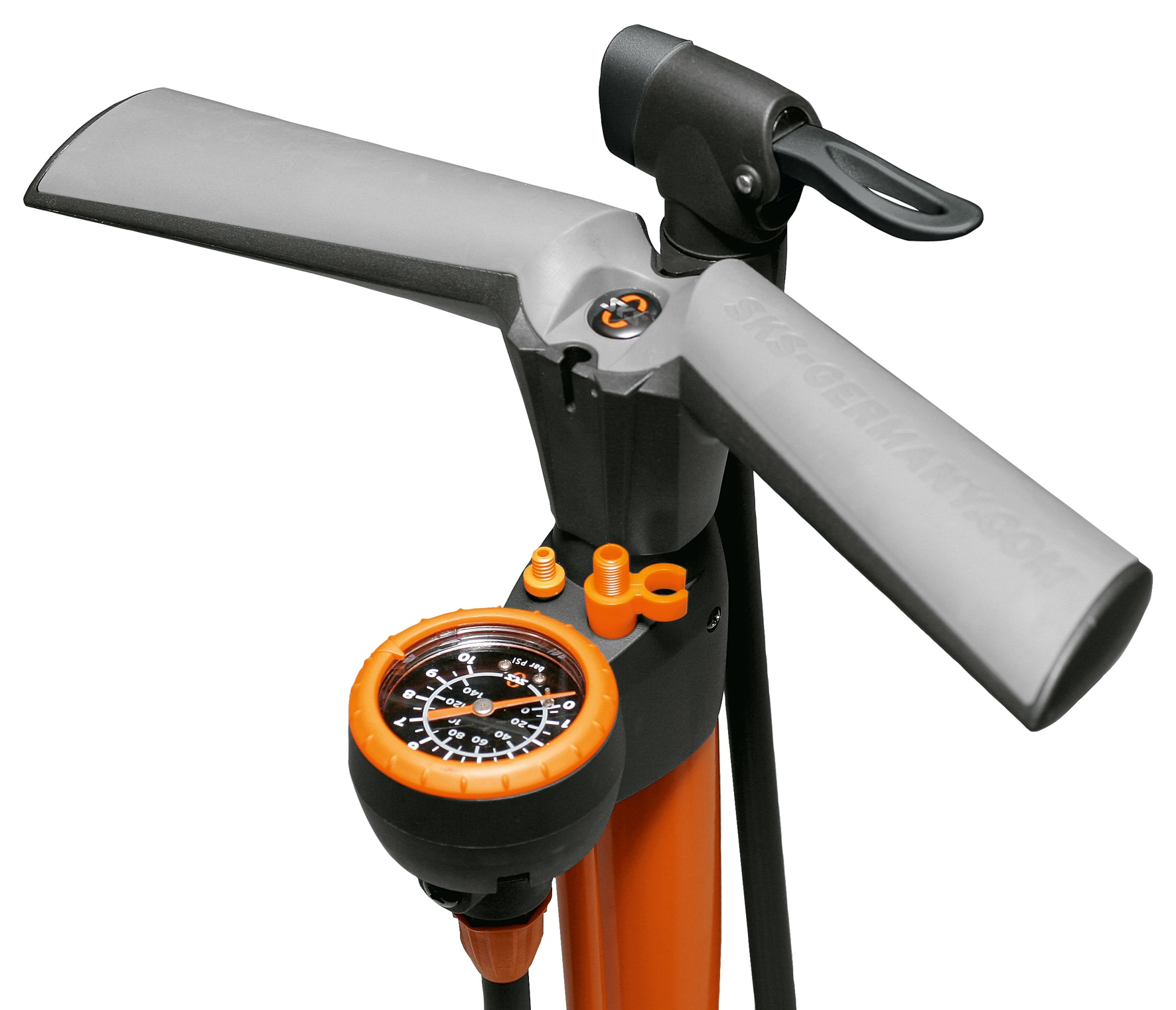 biologie Sluit een verzekering af maagpijn SKS Airworx 10.0 Fietspomp 665mm Oranje - Bike Anders
